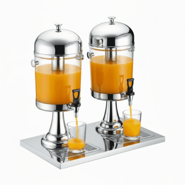 CS Euro Double Juice Dispenser 2 x 8L with Ice Core JVD-B(A)