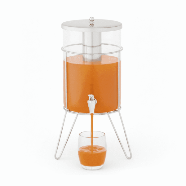 CS Euro Single Juice Dispenser 7L with Ice Core DTJ008