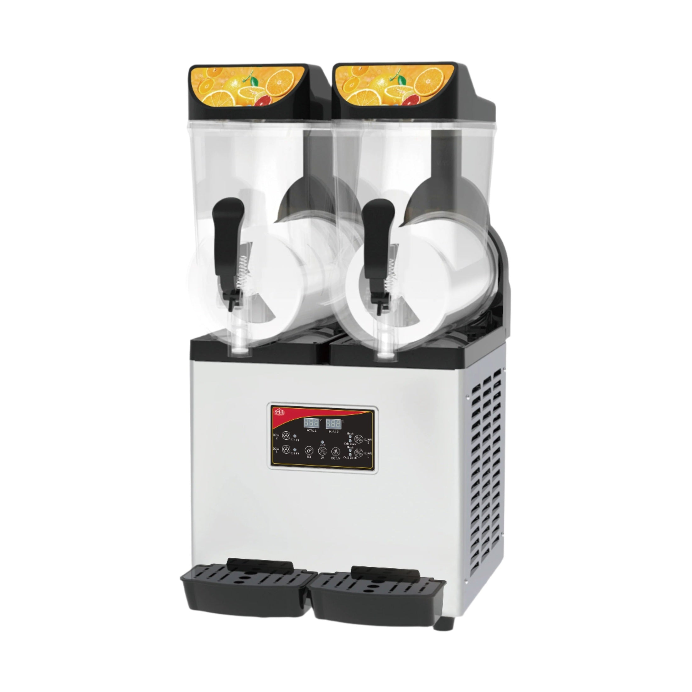 Commercial Double Tank Slush Machine 2×15 litres 2-in-1