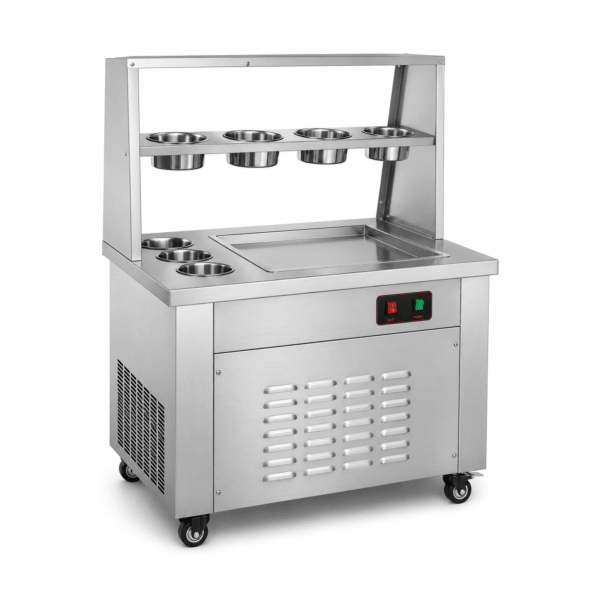 CS Euro Fried Ice Cream Roll Machine 10-15L/h 1000W KIC360F1