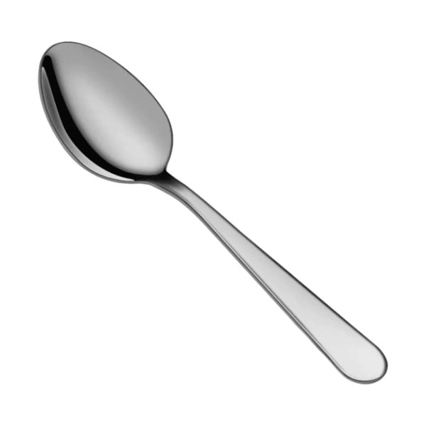 CS Euro Stainless Steel Dessert Spoons 12 Piece Set