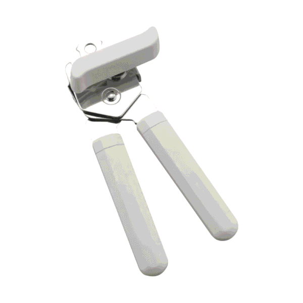 Ouvre-boîtes manuel de luxe blanc