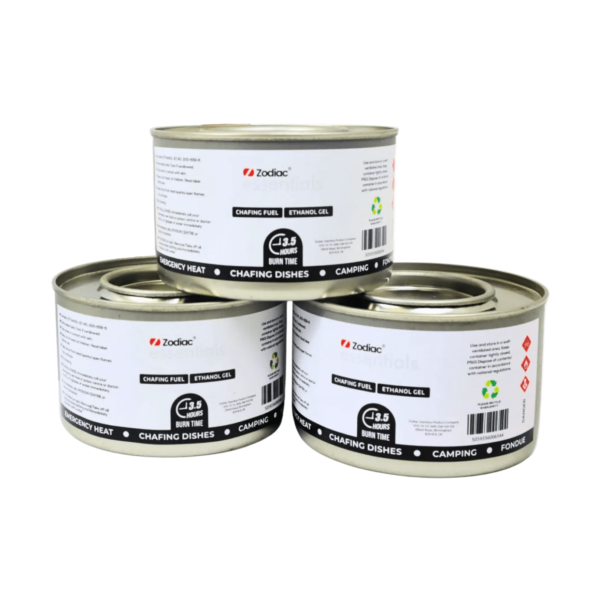 CS Euro Chafing Gel Fuel Ethanol 3.5 Hour Pack of 12