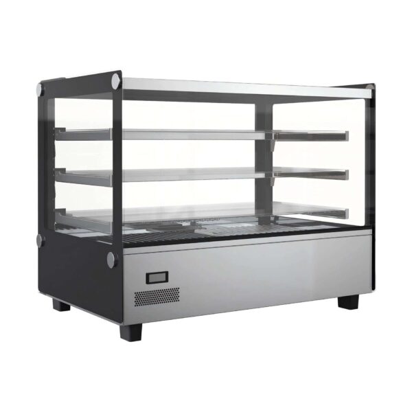 CS Euro Heated Display Warmer 160L 3 Shelf Countertop 860mm XCR160F