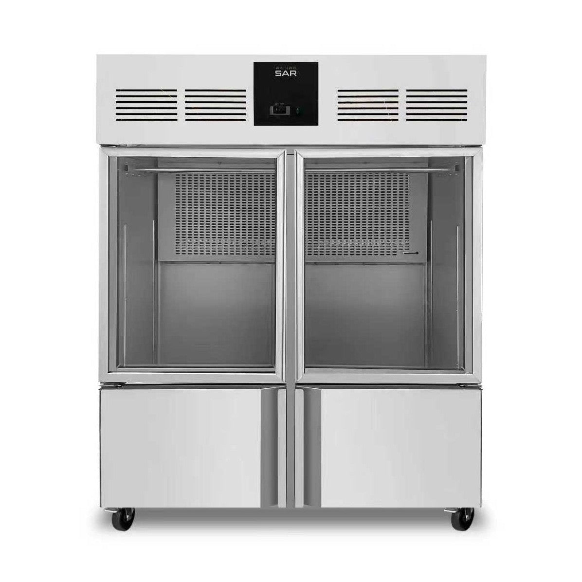Hanging Meat Fridge 1340L Twin Door Butcher Cabinet THL1410MS