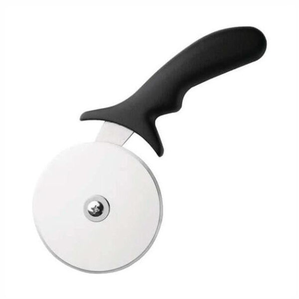 CS Euro Pizza Wheel Cutter Slicer 3" Black