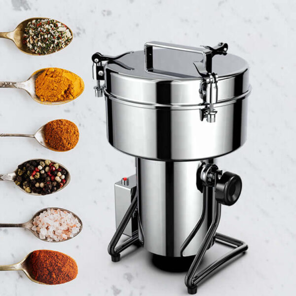 CS Euro Heavy Duty Electric Grain Mill Spice Grinder 2500g 4500W KR-50B
