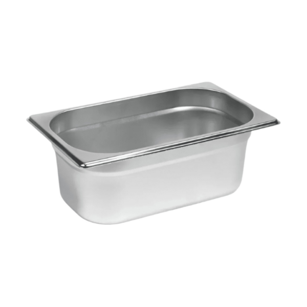 Stainless Steel Gastronorm Pan GN 1/4 Depth 100mm