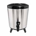 CS Euro Insulated Beverage Dispenser 10L Coloured Stainless Steel Hot Cold Drink Server