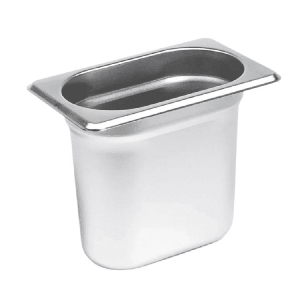 Stainless Steel Gastronorm Pan GN 1/9 Depth 150mm Stainless Steel Gastronorm Pan GN 1/9 Depth 150mm