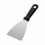 CS Euro Stainless Steel Griddle Scraper Spatula 25cm