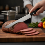 CS Euro Colour Coded Slicer Knife 8" 2.5mm Kitchen Prep 32002