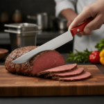 CS Euro Colour Coded Slicer Knife 8" 2.5mm Kitchen Prep 32002