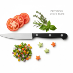 CS Euro Colour Coded Utility Knife 5" 2.0mm Kitchen Prep 32005