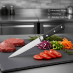 CS Euro Utility Knife 5" Black Handle 2.0mm Full Tang 50205