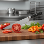 CS Euro Chef Knife 12" Black Handle 2.5mm Full Tang 50210