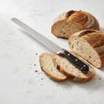 CS Euro Serrated Slicer Knife 30cm Black Handle Bread Knife 502E601