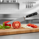 CS Euro Chef Knife 6" Black Handle 2.5mm Full Tang 50244