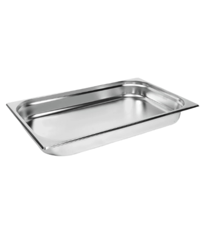 Stainless Steel Gastronorm Tray GN 1/1 Depth 65mm