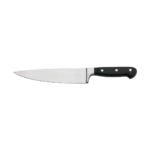 CS Euro Chef Knife 8" Black Handle 2.5mm Full Tang 50201
