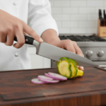 CS Euro Chef Knife 8" Black Handle 2.5mm Full Tang 50201