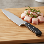 CS Euro Chef Knife 8" Black Handle 2.5mm Full Tang 50201