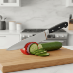 CS Euro Chef Knife 8" Black Handle 2.5mm Full Tang 50201