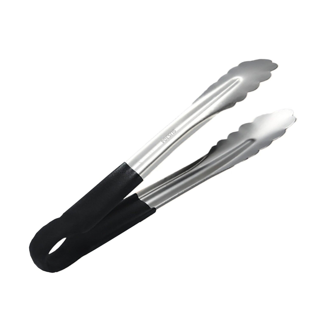 CS Euro Colour Coded Utility Tongs 9" 220mm Stainless Steel CS Euro Colour Coded Utility Tongs 9" 220mm Stainless Steel