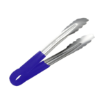 CS Euro Colour Coded Utility Tongs 9" 220mm Stainless Steel