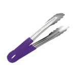 CS Euro Colour Coded Utility Tongs 9" 220mm Stainless Steel