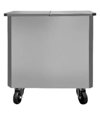 CS Food Equipment Europe Ingredient Bin Trolley Stainless steel 120 litres AER47