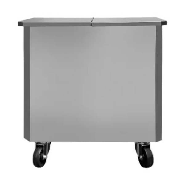 CS Food Equipment Europe Ingredient Bin Trolley Stainless steel 120 litres AER47