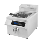 CS Euro Induction Fryer 12L 3kW Countertop with Tap AMCD12F101