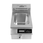 CS Euro Induction Fryer 12L 3kW Countertop with Tap AMCD12F101