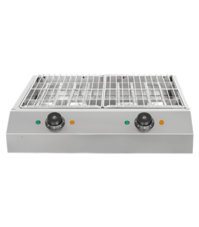CS Euro Electric BBQ Grill 55cm Countertop 2 Control 5.6kW CG282