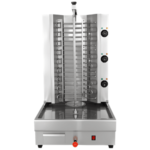 CS Euro 3 Burner Electric Doner Kebab Machine grill Movable Body 8kW
