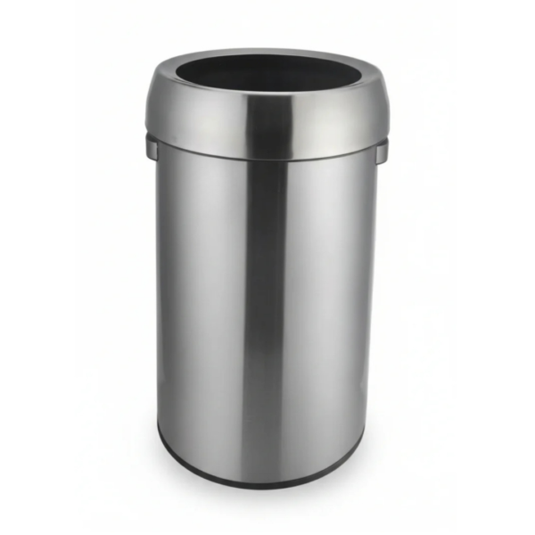 CS Euro Stainless Steel Touch Bin 60L Round Swing Lid COD011068-S