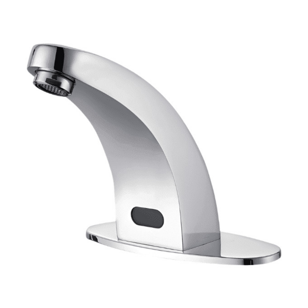 CS Euro Commercial Infrared Sensor Basin Tap Chrome Deck Mounted EF1091 CS Euro Commercial Infrared Sensor Basin Tap Chrome Deck Mounted EF1091