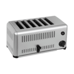 CS Euro Commercial Slot Toaster 6 slices ET6
