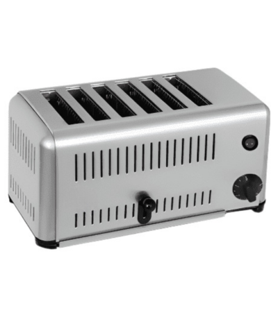 CS Euro Commercial Slot Toaster 6 slices ET6