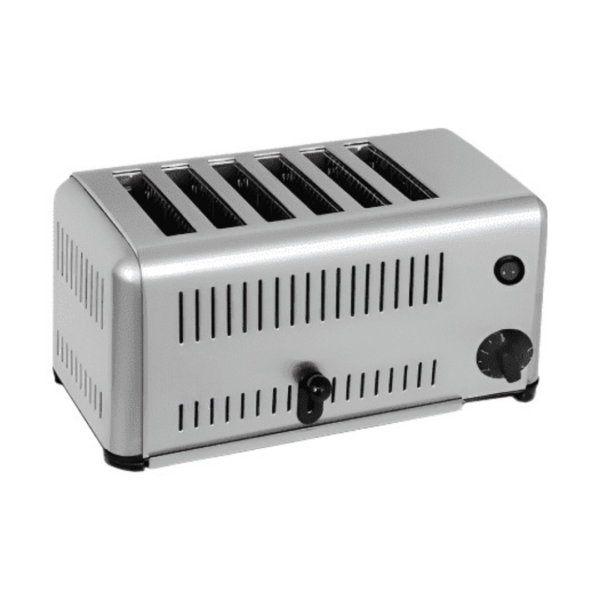CS Euro Commercial Slot Toaster 6 slices ET6
