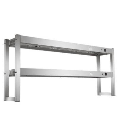 CS Euro Commercial Quartz Lamp Heating Gantry 2 tier 1500mm