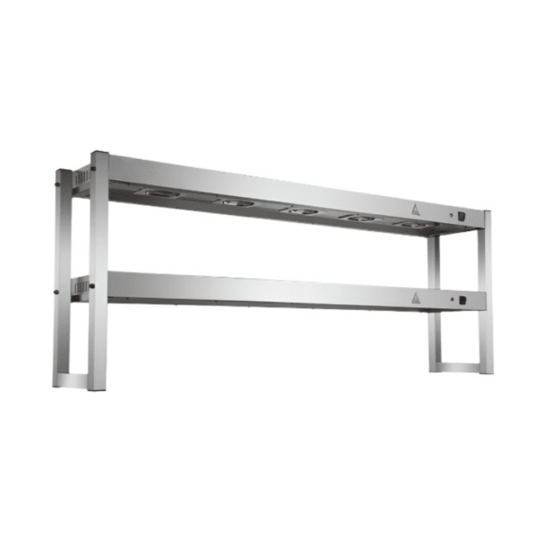CS Euro Commercial Quartz Lamp Heating Gantry 2 tier 1800mm FWL182