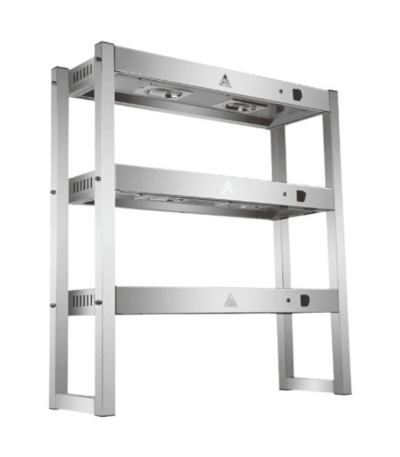 CS Euro Commercial Quartz Lamp Heating Gantry 3 tier 900mm FWL093