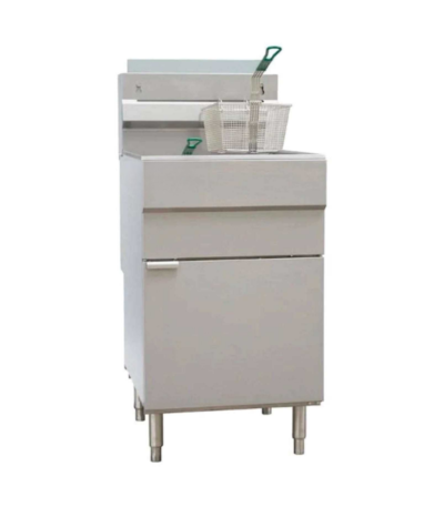 CS Euro Commercial Gas Fryer 36L Twin Basket Single Tank 44kW GF150