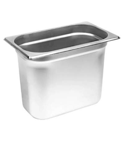 Stainless Steel Gastronorm Pan GN 1/4 Depth 200mm