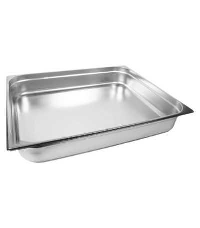 Stainless Steel Gastronorm Pan GN 2/1 Depth 100mm