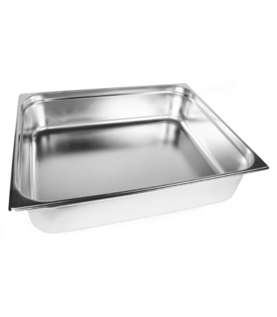Stainless steel Gastronorm Pan GN2/1 Depth 150mm