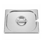 Stainless Steel Notched Gastronorm Lid GN 1/3
