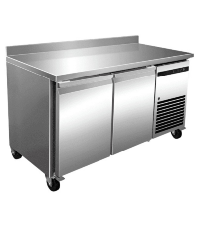 CS Euro Commercial Freezer counter With Upstand 2 doors Depth 700mm 314 Litres GN2200BT